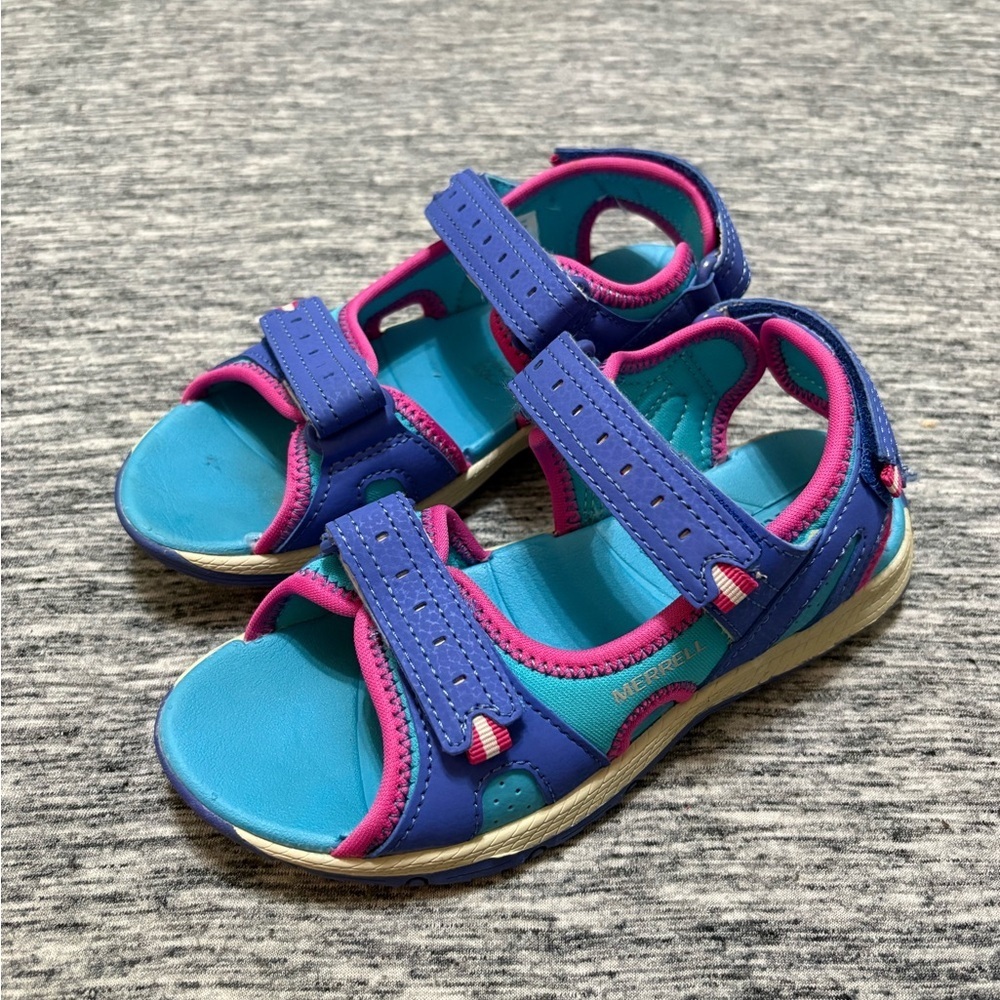 Merrell Girls Velcro Sandals Size 2